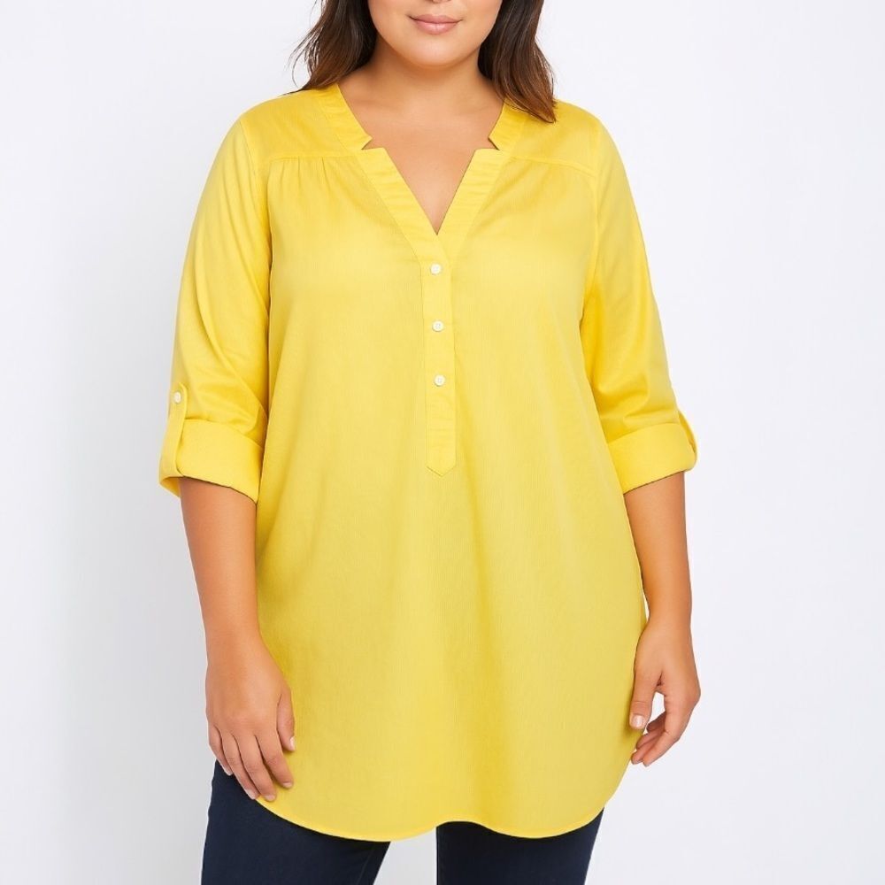 Getaway Tunic Cheery yellow tunic top